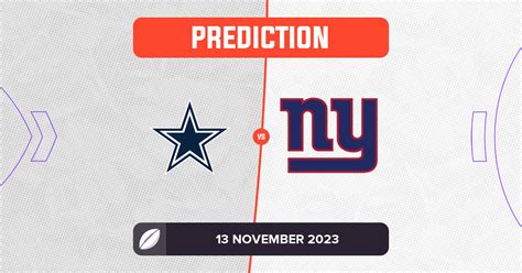 Cowboys Vs Giants Prediction And Preview Nfl Week 10 2023