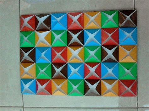 Jika 1 warna terlalu membosankan, kombinasikan warna tersebut dengan yang lain. Paling Inspiratif Hiasan Dinding Kelas Tk Dari Kertas ...