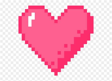 Pixel Art Heart Stickers Pixel Art Heart Hd Png Download 866x650