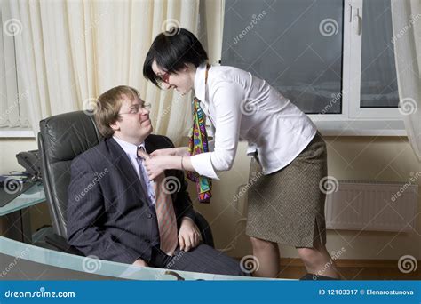 Affair In Office Stock Image Image Of Romance Playing