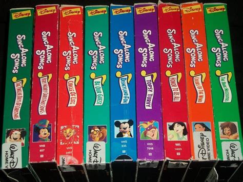 Disney Sing Along Songs Lot Images And Photos Finder