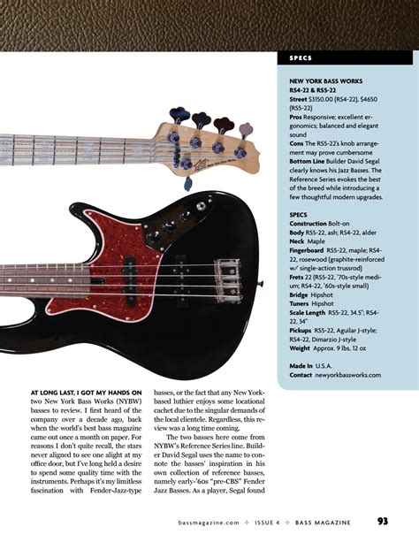 Bass Magazine Issue 4 By Bass Magazine Issuu