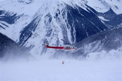 Heli Skiing In British Columbia Charge The Summit