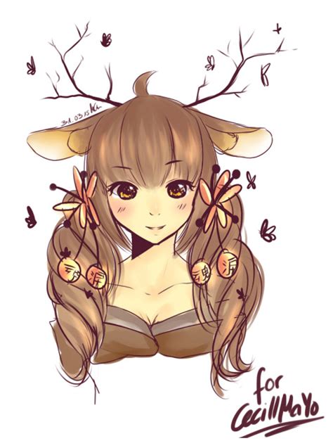 Anime Deer Girl Tumblr