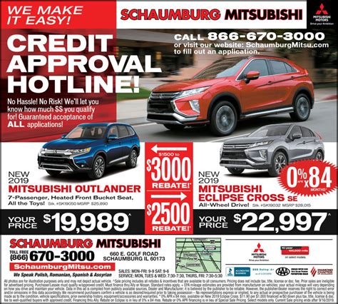 Friday September 13 2019 Ad Schaumburg Mitsubishi Daily Herald