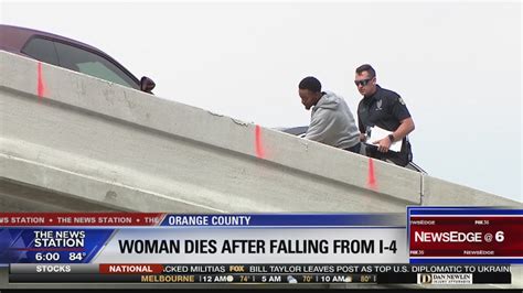 Woman Dies After Falling Off Interstate 4 Overpass