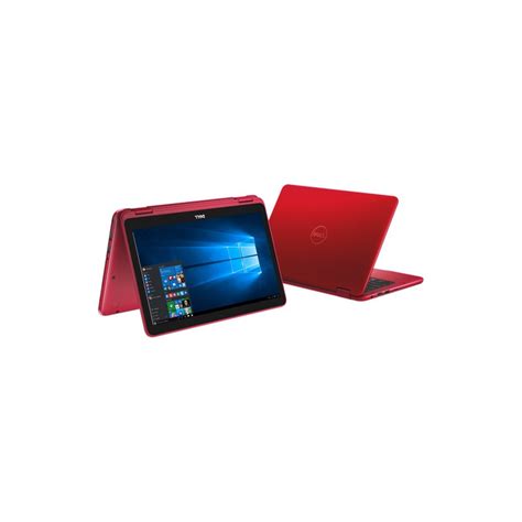 Dell 116 Inspiron 11 3000 Series Multi Touch 2 In 1 Laptop Red