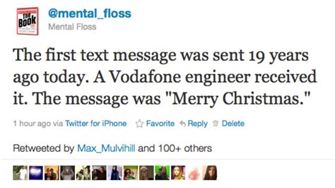 The First Text Message Was Sent 19 Years Ago Today Mental Floss