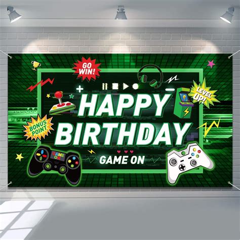 Happy Birthday Images Video Games The Cake Boutique
