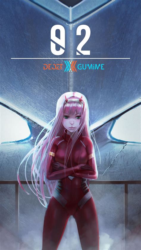 Darling in the franxx | zero two for wallpaper engine on steam.let's say thanks to the author for creating live wallpapers in the steam workshop.youtube. Zero Two iPhone Wallpapers - Wallpaper Cave