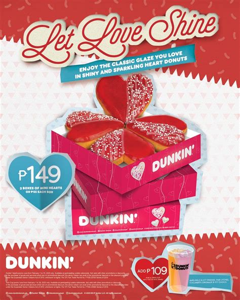 Dunkin Donuts Offers Heart Shaped Doughnut For Valentines Day