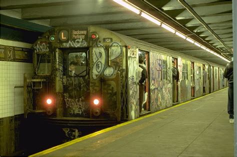 Momentos Del Pasado Los Graffitis Del Metro De Nueva York En Las