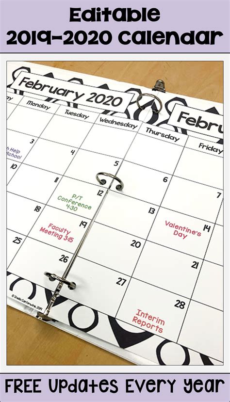 This blank july calendar printable is available in word, excel or pdf format. 2020-2021 Calendar Printable and Editable with FREE ...