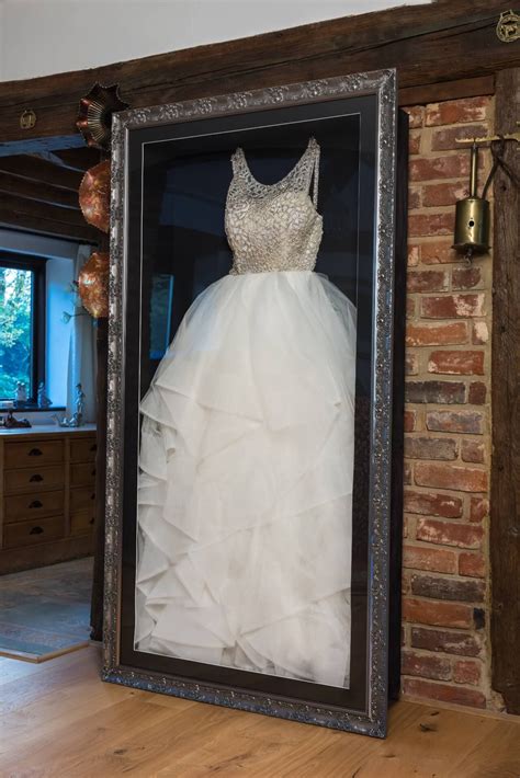 The Beautiful Frame Company Wedding Dress Framers Wedding Dress