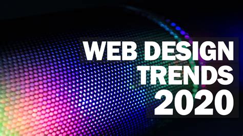 Top 5 Web Design Trends In 2020 Youtube