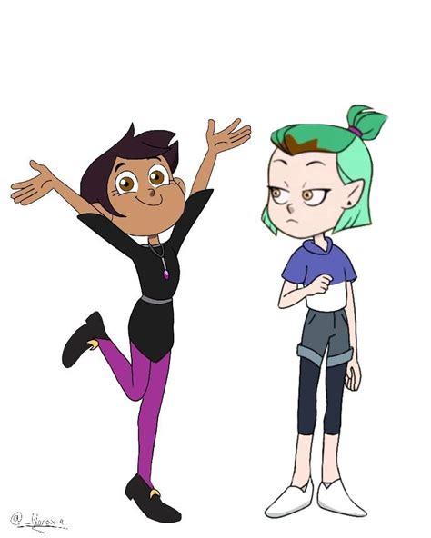 Luz And Amity Outfit Swap The Owl House Eng Amino