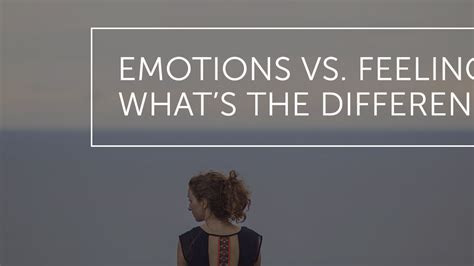 Emotions Vs Feelings Whats The Difference · Dr Alex