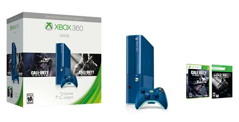 Xbox 360 Releases Special Edition Blue Console Bundle Announces New