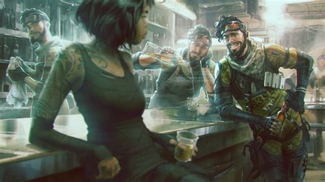 Mirage At The Bar Wallpaper From Apex Legends