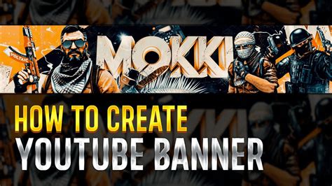How To Create Youtube Banner Photoshop Tutorial Youtube