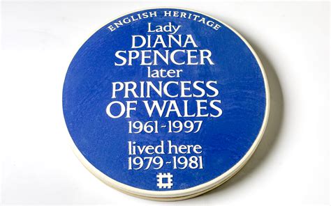 Blue Plaque To Diana Princess Of Wales Unveiled Royal Central