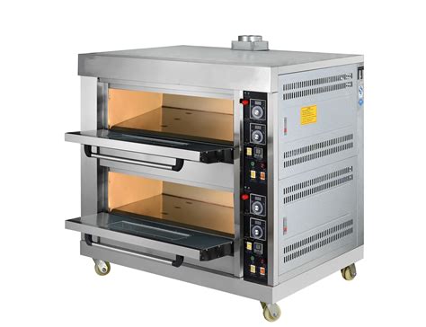 Electric Commercial Bread Baking Oven Stainless Steel Stove Board Hot Oven，precise Time And