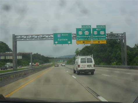 Lukes Signs Interstate 81 Pennsylvania Harrisburg Vicinity