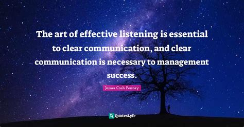 The Art Of Effective Listening Is Essential To Clear Communication An