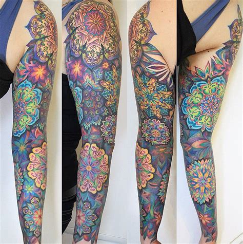Created By Rum Azov Sleeve Tattoos For Women Mandala