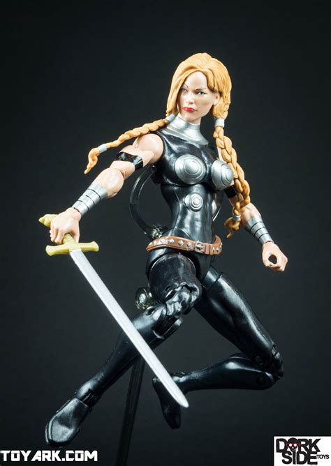 A master swordswomen & helping the world. Marvel Legends Valkyrie Hulkbuster BAF Wave Photo Shoot ...
