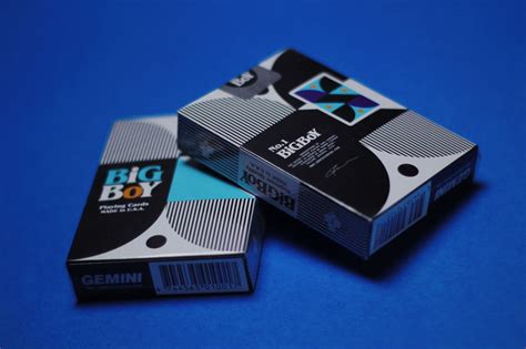 How big is a playing card. Big Boy No.1 Playing Cards on Packaging of the World - Creative Package Design Gallery
