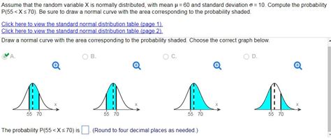 Solved Assume That The Random Variable X Is Normally