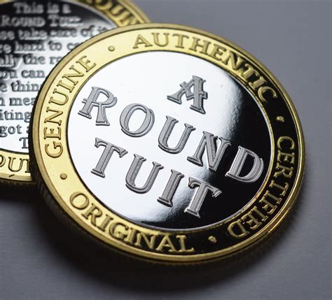 Extremely Rare A Round Tuit Coin Tpresent Etsy Canada