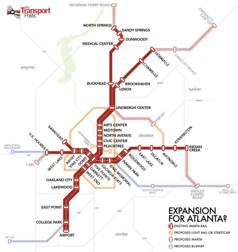 Atlanta Transit Expansion Comes Closer As Region Prepares For Tax