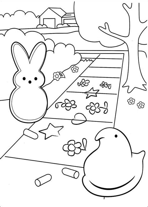 Just click on any of the images you want to color. Marshmallow Peeps Coloring Pages - Coloring Home
