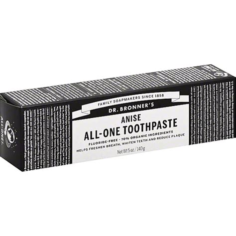 Dr Bronners Toothpaste All One Anise Shakers Market Place