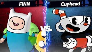 Finn Vs Cuphead Super Smash Bros Ultimate Doovi