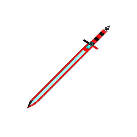 Long Sword Clipart Hd Png Red Long Sword Element Sword Black And Red