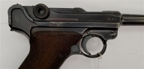 Wwii German Mauser 1942 42 P08 Luger 9mm Pistol Warpath