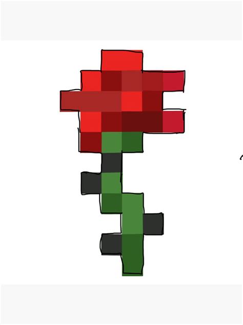 Minecraft Rose By Realisticpine64 On Deviantart