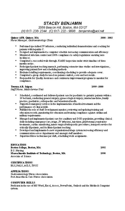 Want to be a successful nurse manager? Nurse Resume Example - Professional RN Resume