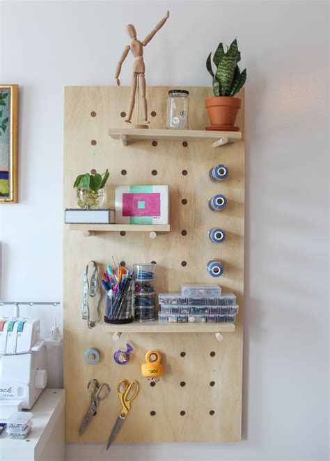 Diy Wooden Peg Board How To Video Styles Inseams