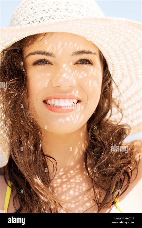 Attractive Summer Girl Stock Photo Alamy
