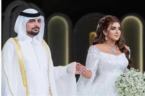 Sheikha Mahra Shares Wedding Ceremony Images With Husband Sheikh Mana