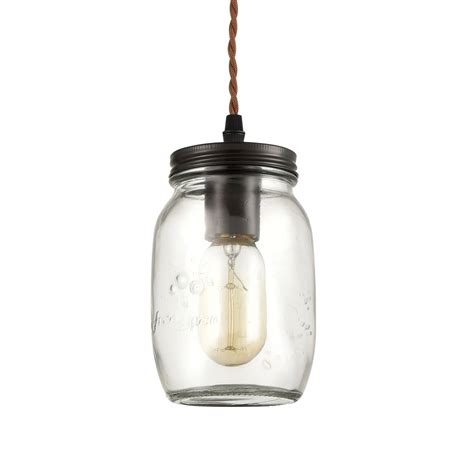 Glass Mason Jar Pendant Light Farmhouse Hanging Lightclaxy