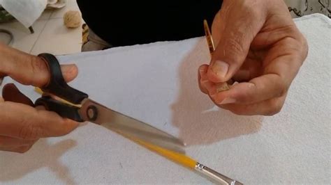Roberto Ferreira Como preparar o pincel e demostração do antes e