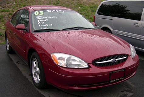 2003 Ford Taurus Se Deluxe 4dr Station Wagon 4 Spd Auto Wod