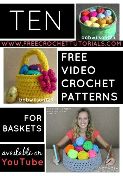 Crochet Basket Melanie Ham Amelias Crochet