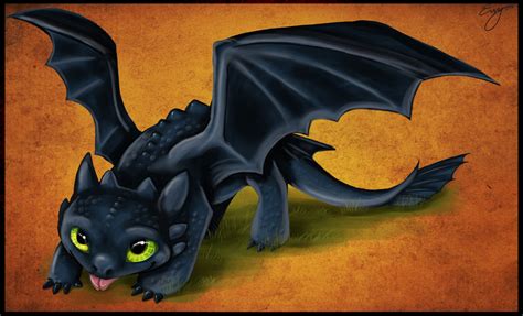 Toothless By Evvy On Deviantart