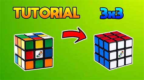 Armar Cubo De Rubik 3x3 Metodo Principiante Tutorial Itslucas Gd